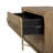 Jaywon Aurora 2-Drawer Nightstand with USB, Latte