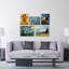 Art mural sur toile tendue - «Serene Bath II Gray» de Leslie Trimbach pour décoration de salon, de chambre à coucher ou de bureau -