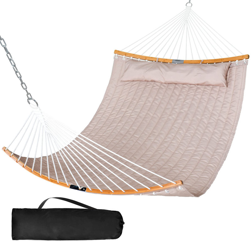 Croyle 2 Person Classic Hammock, Light Brown
