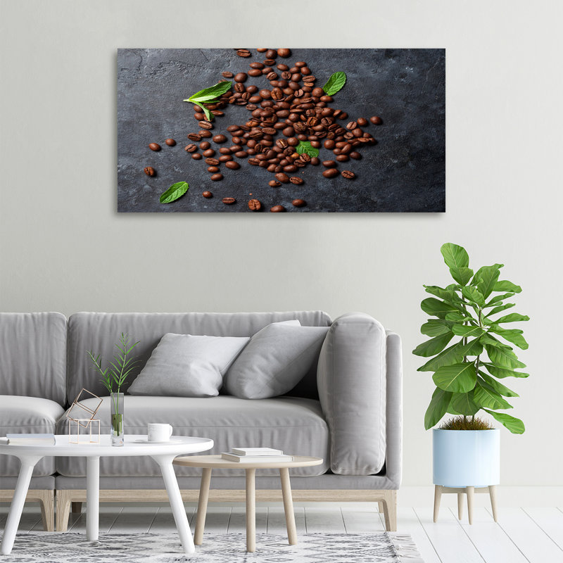 Coffee Beans - Wrapped Canvas Print