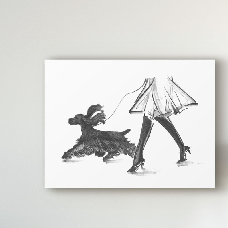 «Perfect Companion I» par Ethan Harper, reproduction sur toile, H 24 po x l 32 po x P 2 po