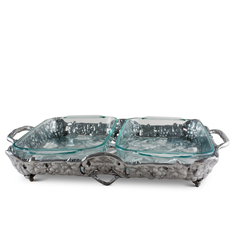 Antler 2-qt. Rectangular Divided Serving Dish