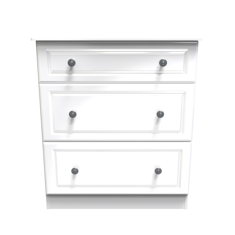 77 cm W Chest of 3 Drawers