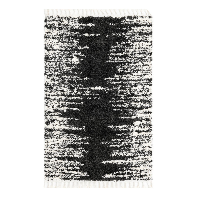 Knupp Abstract Indoor Rug, Rectangle 4' x 6'