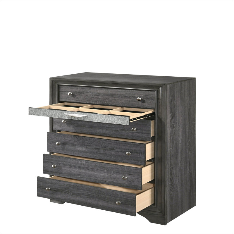 Commode de finition Naima, Gris
