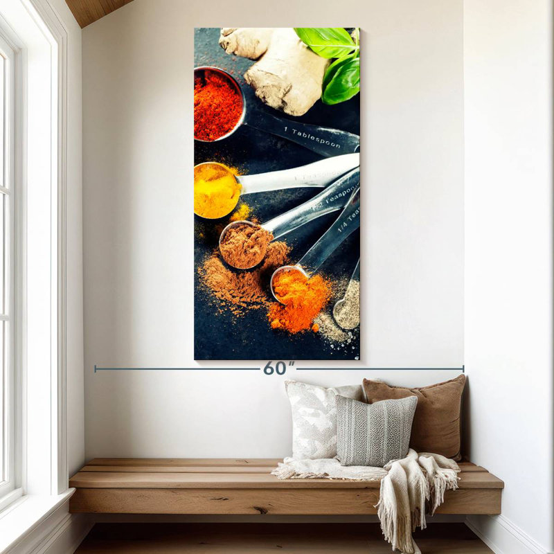 Common Spices, 54" H x 27" W