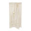 Armoire chêne, bois d'hévéa + frêne 2 portes 1 tiroir