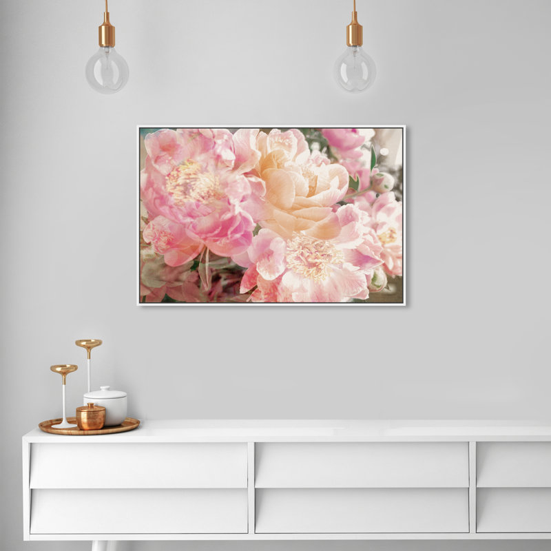 «Floral and Botanical Pe pivons Know Florals» par Oliver Gal - impression d'art graphique, H 36 po x l 54 po