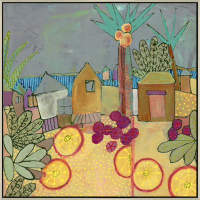 «Tropical Village» par Jill Krasner