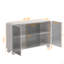 Armoire de rangement en verre 47,25 po du sol au plafond pour la cuisine, le salon et la salle de bain-954977241