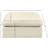Hirrah 40" Wide Vegan Leather Rectangle Standard Ottoman-87095202