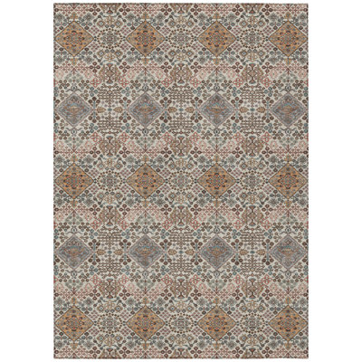 Machine Washable Indoor/Outdoor Chantille ACN2477 Global Rug