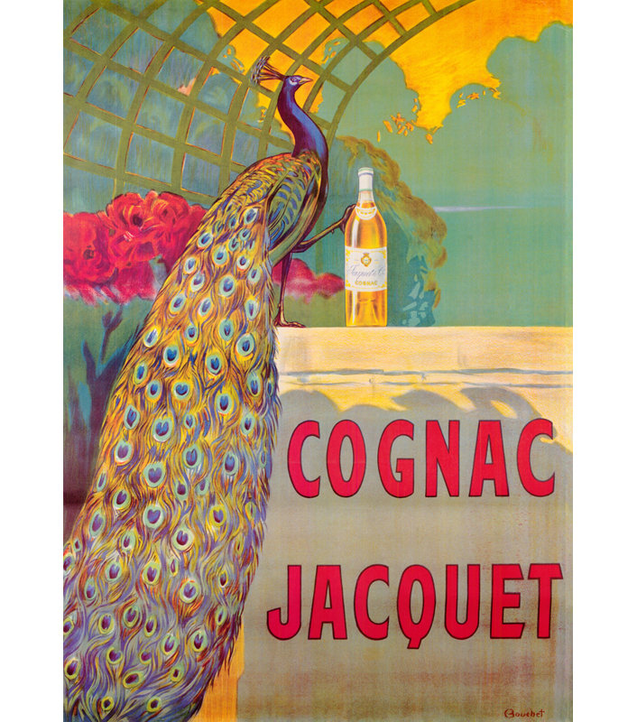 Cognac Jacquet, H 24 po x l 17 po