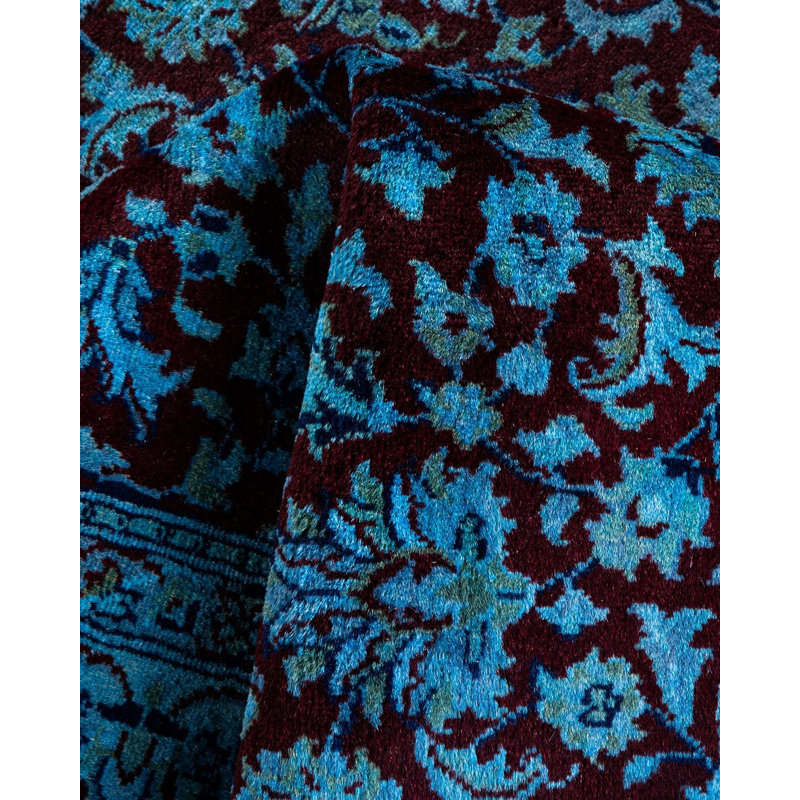 Fine Vibrance One-of-a-Kind 3' 2" X 5' 1" Hand Knotted Area Rug