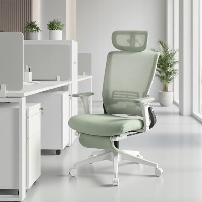 Ergonomic Mesh Office chair with Adjustable Armrest and Foldable Backrest,High Back Executive Office Chair With minimal assembly