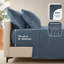Ensemble de draps en microfibre rafraîchissant Nanotex avec poches profondes-413281832-413281841