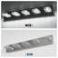 Luminaire pour meuble-lavabo mural 31 po à 5 lumières en chrome 31 po-2144143078-2144143072
