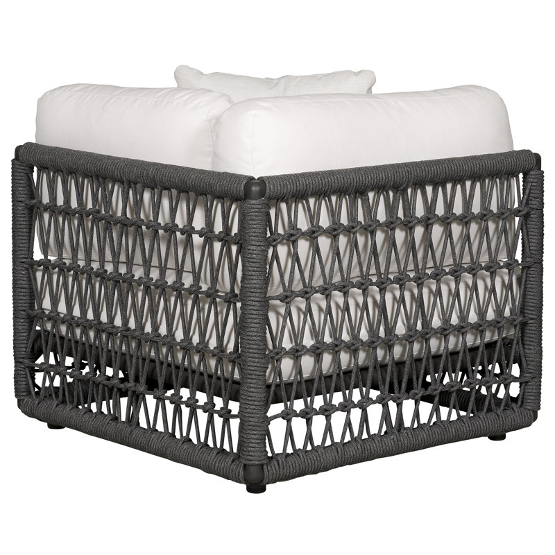Cedargrove by Michael Weiss Outdoor Corner Chair, Toodaloo Parchment