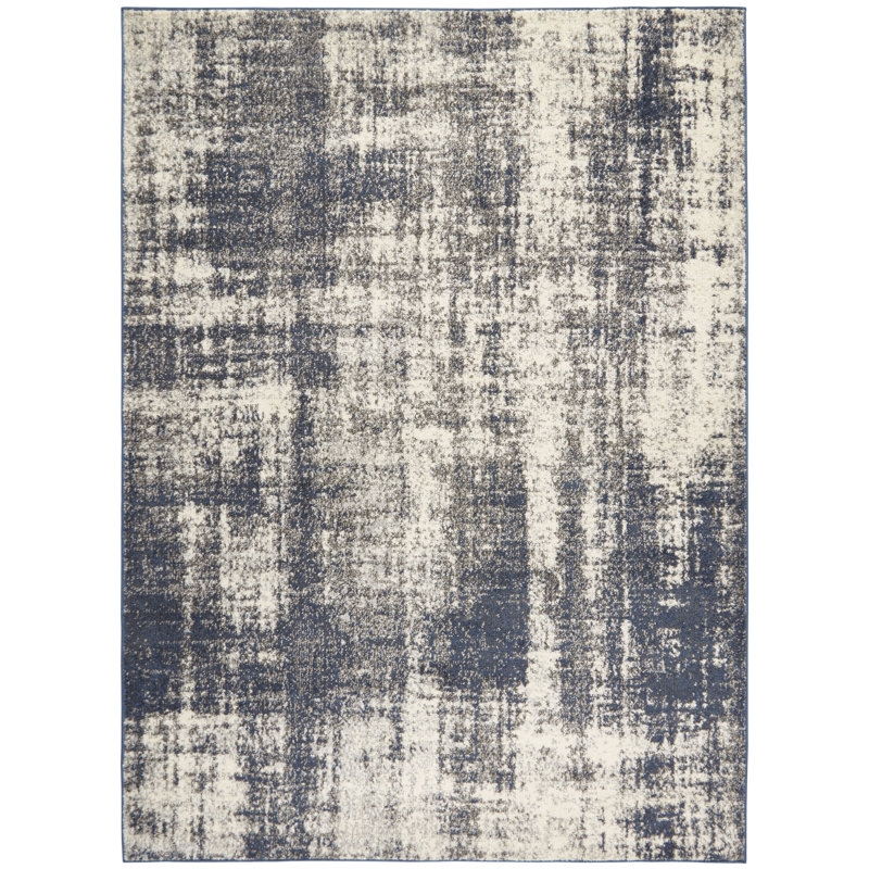 Nicole Miller Medallion Performance Beige/Gray Rug
