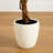 5ft. Artificial Fall Double Trunk Maple Autumn Tree in Decorative Planter
