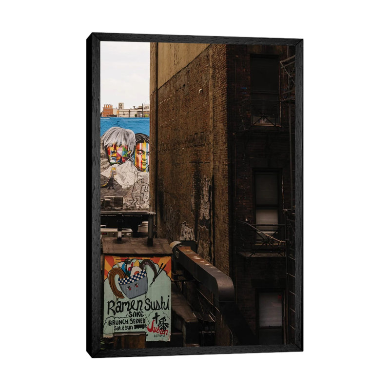Highline View VIII by Bethany Young - Print on Canvas, Black Framed, 101.6cm H x 66.04cm W x 3.81cm D