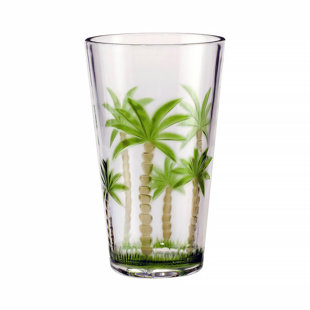 Lamothe 20oz. Plastic / Acrylic Drinking Glass Set (Set of 4)
