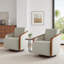 Upholstered Swivel Barrel Chair-1053755034