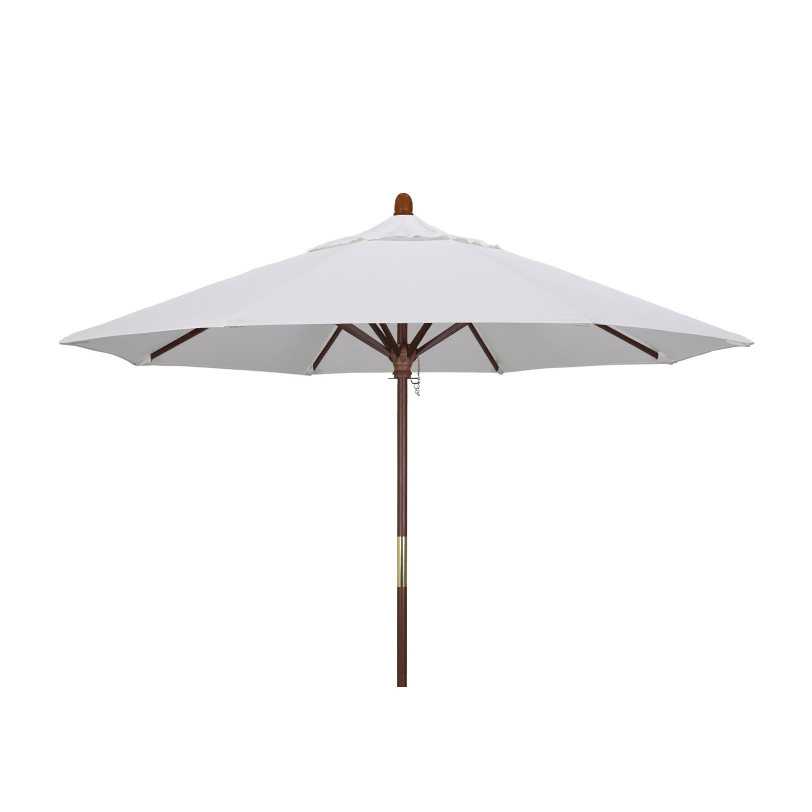 Manford 108'' Outdoor Umbrella, Natural - Polyester
