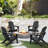 Azur Foldable Outdoor Adirondack Chair-1156446455