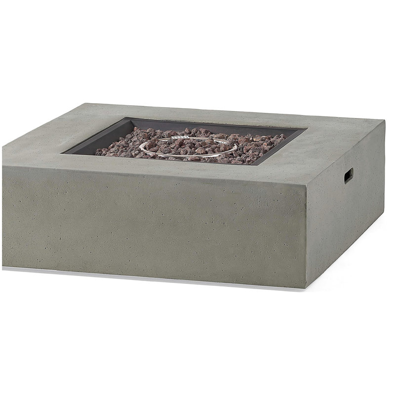 Table-foyer de 50 000 BTU avec réservoir extérieur, Gris clair