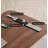 Solid Wood Writing Desk with Built-In Electrical Outlet-110399215