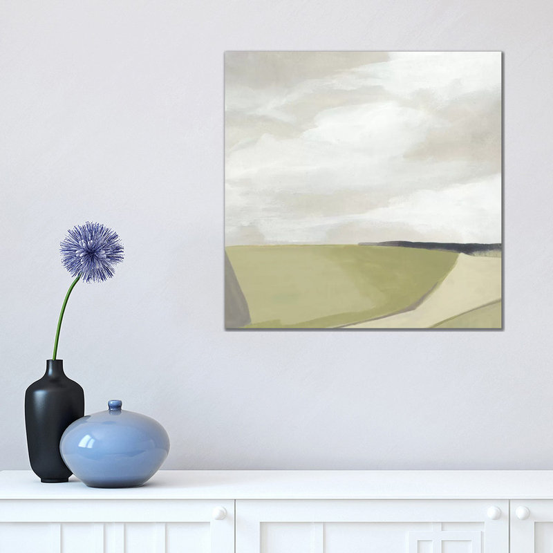 Far Fields I by June Erica Vess - Wrapped Canvas Gallery-Wrapped Canvas Giclée, 46cm H x 46cm W