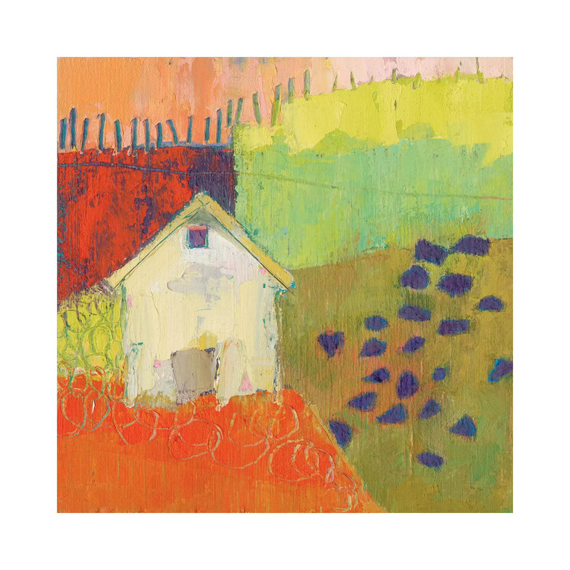Rewy Barn 1 Piece Wrapped Canvas Painting, 45.72 cm H x 45.72 cm W