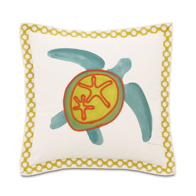 Maldive Square Pillow Cover & Insert