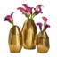 Set Of 3 Hand Etched Vase