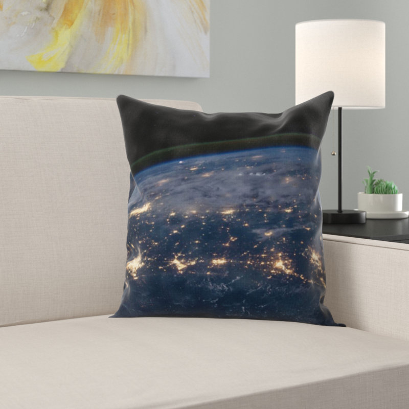 Coussin décoratif terre