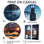 Laine - Large Chicago, ensemble de 2 reproductions d'art sur toile-114714956-114714957-114714963