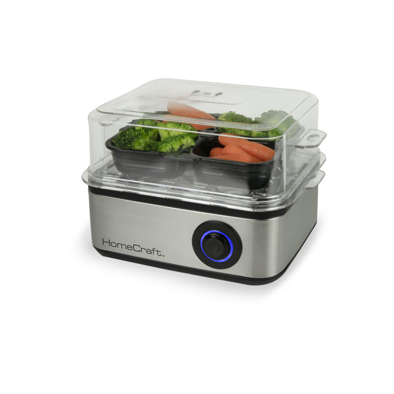 Stainless Steel 8-Egg Cooker with Buzzer