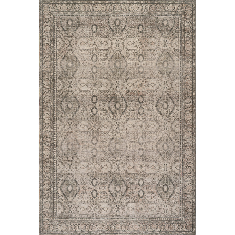 Nuloom Hillstone Collection Aether Traditional Vintage Medallion Area Rug, Rectangle 9' x 12'
