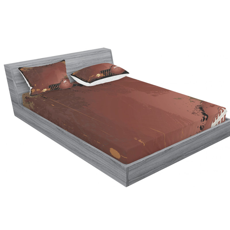 Microfiber Sheet Set, Queen Sheet Set with Fitted Sheet
