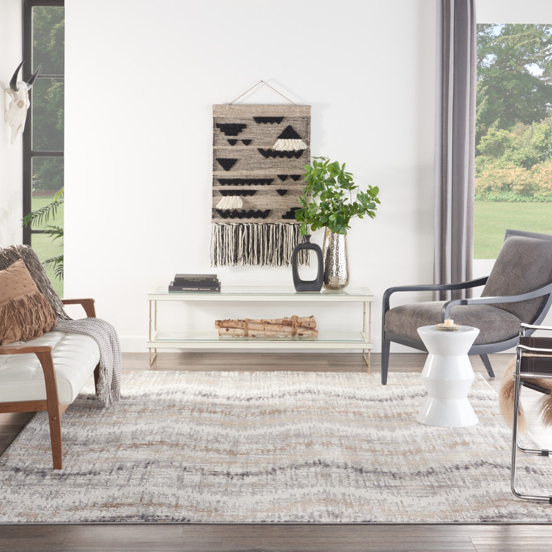 Alyce Chevron Indoor Rug, Rectangle 7'10" x 9'10"