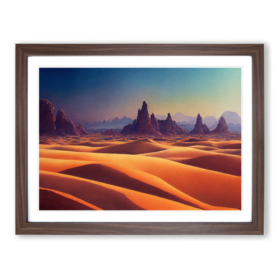 Desert View Vol.5 - Single Picture Frame Painting