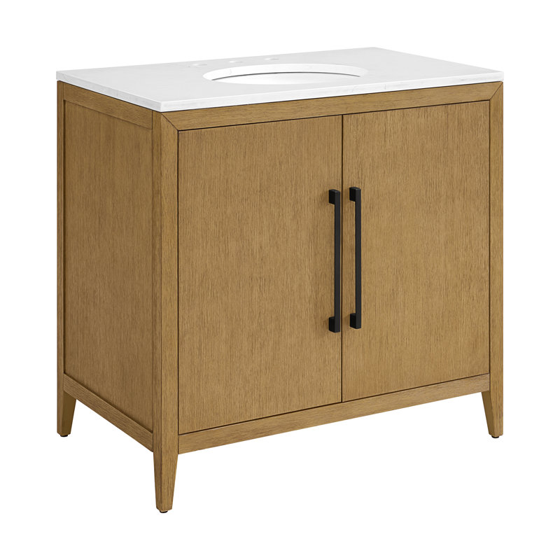 36" Single Vanity With Quartz Top