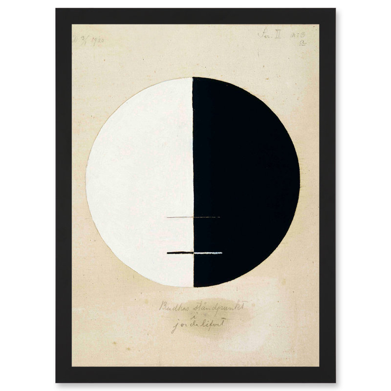 Hilma Af Klint 1920 Buddhas Standpoint Earth - Single Picture Frame Print