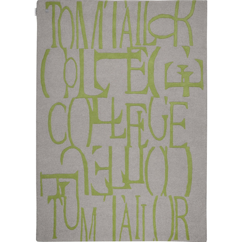 Home Geometric Wool Area Rug, 140 x 200cm