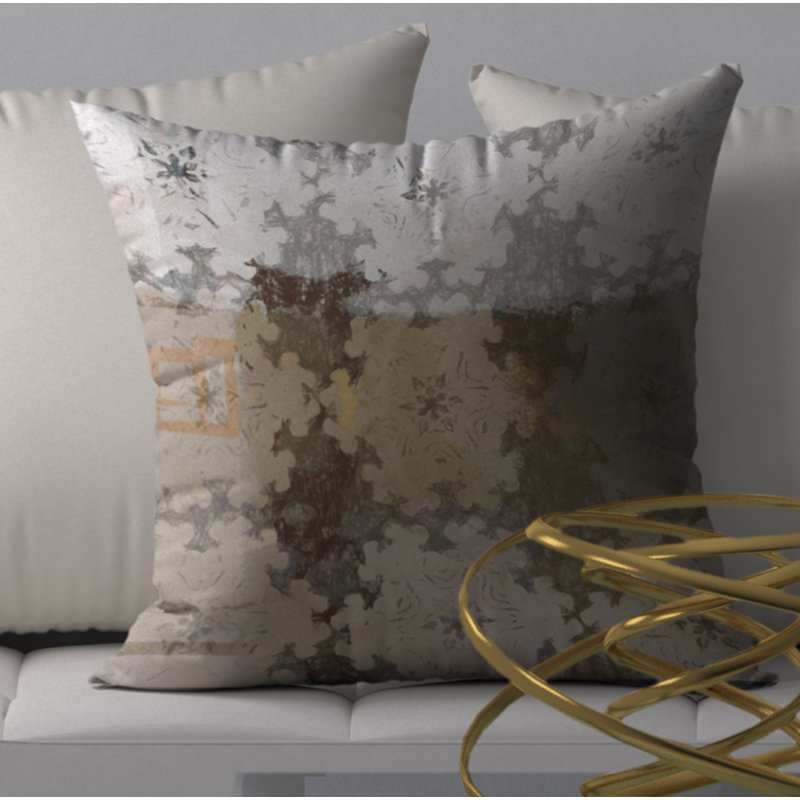 Housse de coussin décoratif carrée et d’approbation enrichissante, 18 po x 18 po