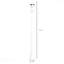 77" Solar Lamp Post Light, Waterproof Aluminum, Outdoor Vintage Street Lamp, Motion Activated PIR Sensor, Adjustable Brightness