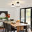 1-Light Dimmable Crystal Drum Semi Flush Mount Ceiling Light for Bedroom Kitchen Hallway-1154478648
