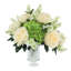 Mixed Floral Centerpiece in Glass Vase