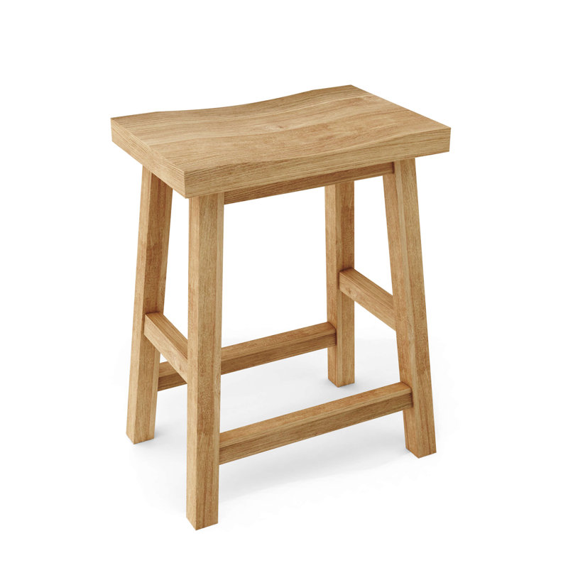 Alpine Outdoor Teak Bar Stool